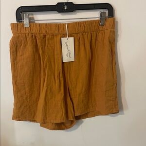 Universal Thread High Waist Orange Shorts
